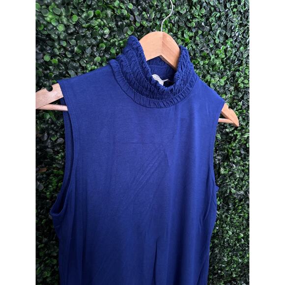Jillian Nicole, Blue Sleeveless Blouse, Women’s PL - Picture 2 of 4